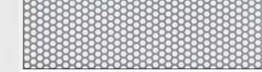 Perforated stainless steel