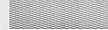 Stretch grille made of stainless steel