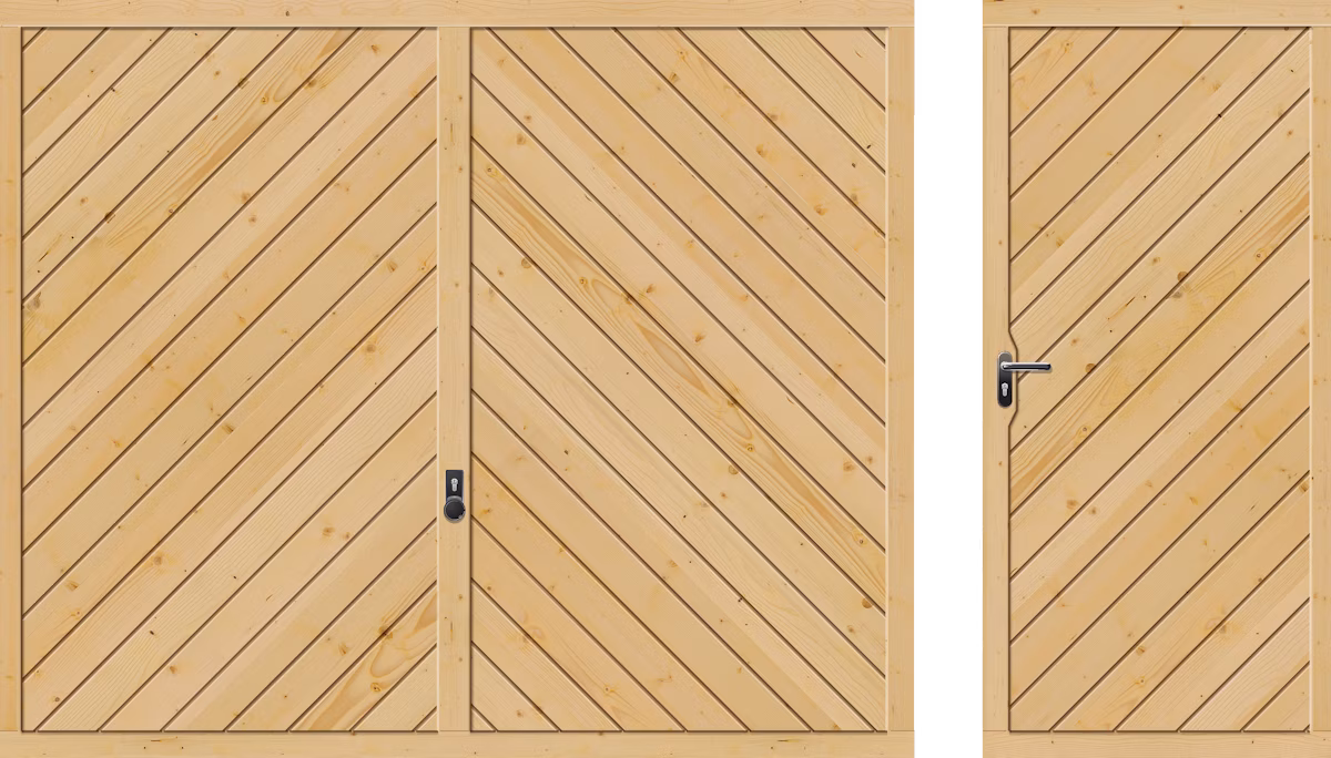 Motive 931 solid wood gate