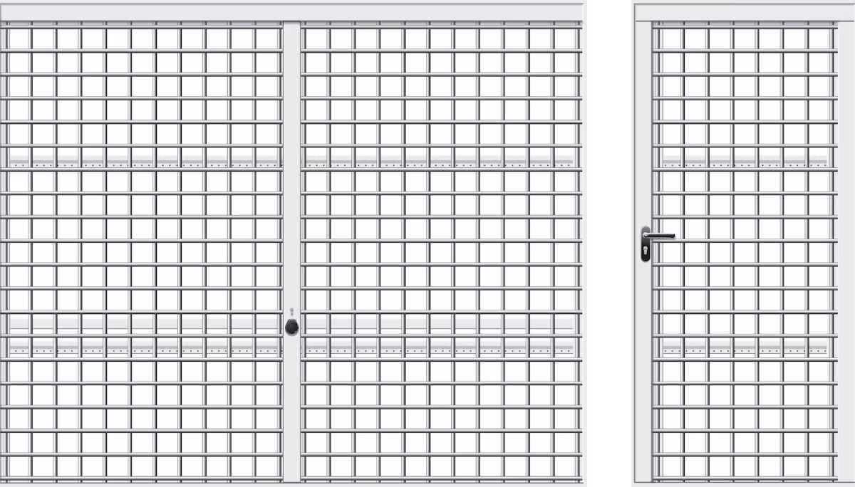 Motif 903 steel gate