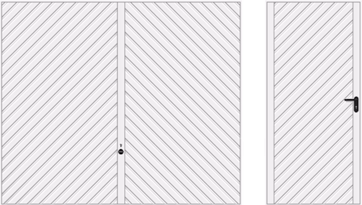 Motive 990 steel gate