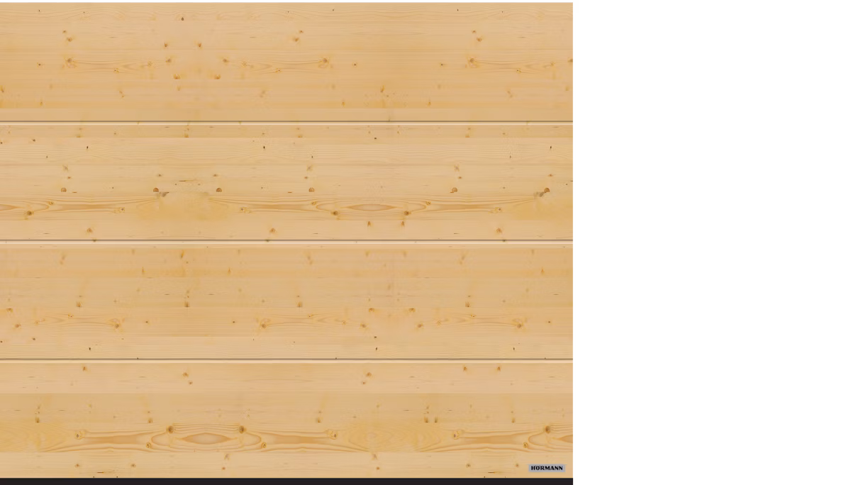 L-Sicke solid wood sectional door