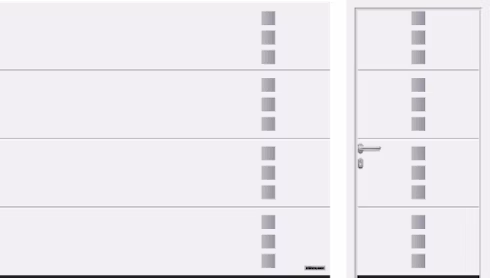 L-Sicke (LPU 67 Thermo, LPU 42), motive 456 garage door