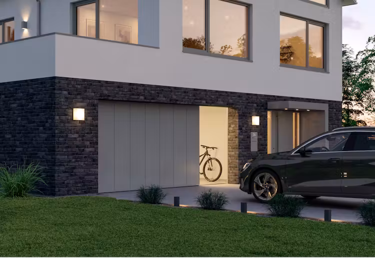 L-Sicke in grey aluminium RAL 9007