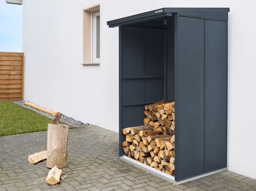 Hörmann firewood shelves